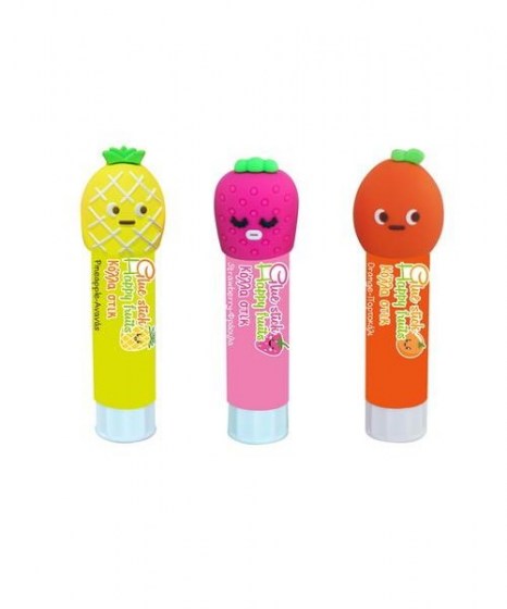 Κόλλα στικ Happy Fruits The Littlies 